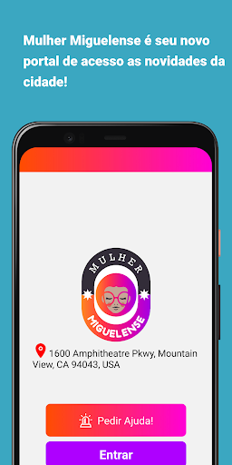 Android application Mulher Miguelense screenshort