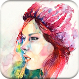 WaterPaint Color Sketch Effect icon