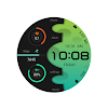 Flat Spring Green For Wear OS icon