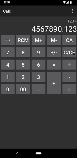 Calc Screen 2