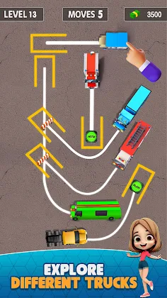 Car Parking Order Car Games - Screenshot 3