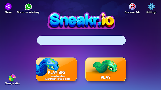 Sneak.io - jogo de cobra – Apps no Google Play
