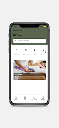 Olympic Spa Screen 2