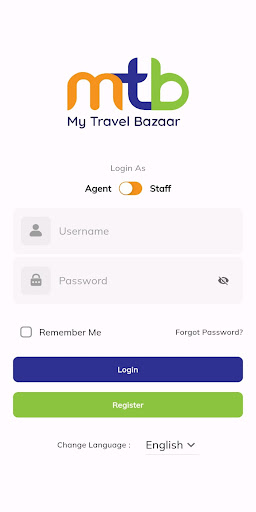 Android application MyTravelBazaar screenshort