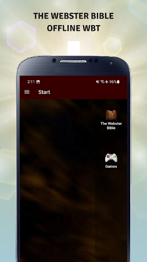 Android application Webster Bible Offline screenshort