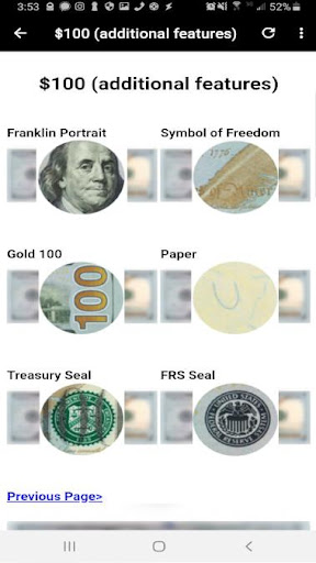 U.S. Dollar Counterfeit Money Verification Tool
