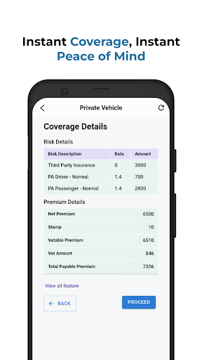 Insurance Solution Screen 3