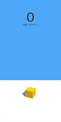 Android application Bouncy Cube screenshort