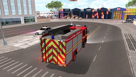 Real Firefighter Truck 2