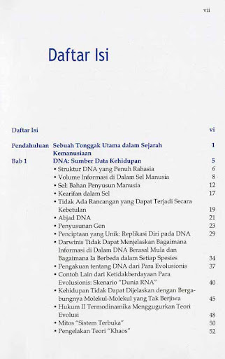Rahasia DNA Oleh Harun Yahya Screen 2