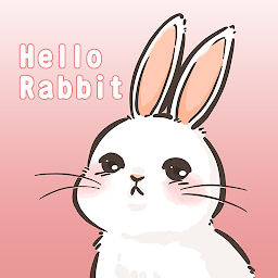 Imagen de ícono de Hello Rabbit Theme +HOME