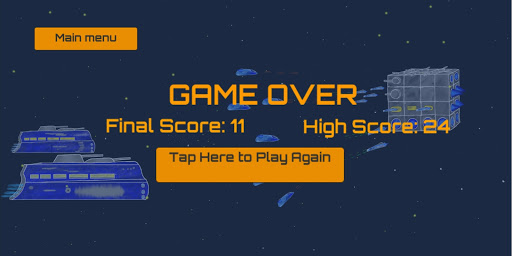 Land On Green: Space Story Screen 3