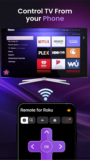 Remote Control for RokuTV Screen 2