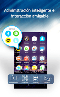 C launcher: tema de bricolaje Screenshot