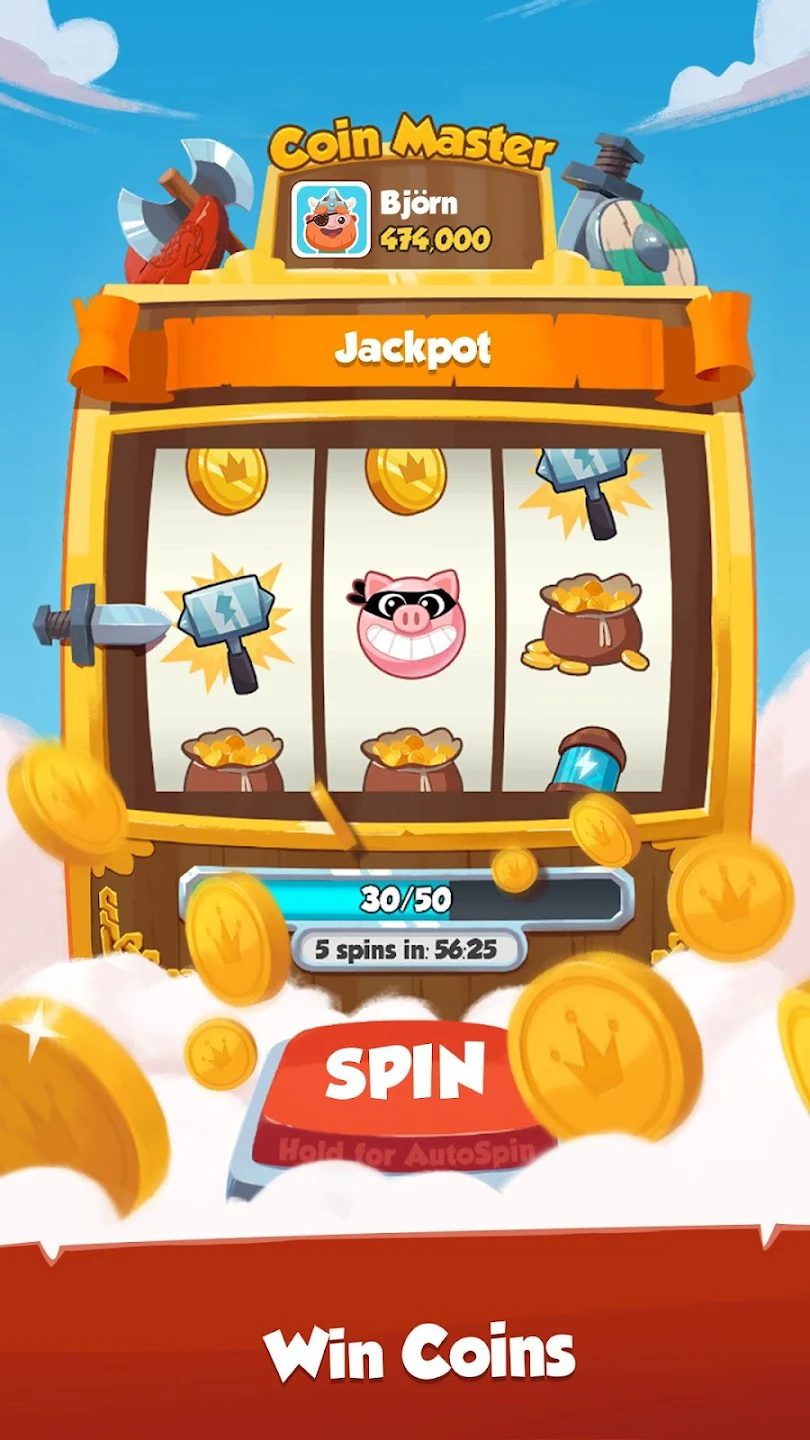 Coin Master mod apk - techtodown