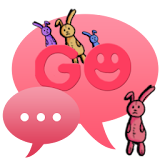Theme Bunny for GO SMS Pro icon