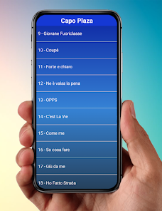 Screenshot 2 Canzoni Capo Plaza 2021 android