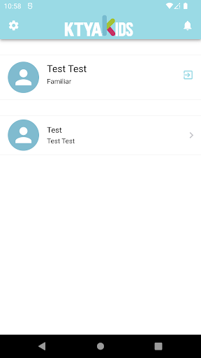 Android application KtyaKids screenshort