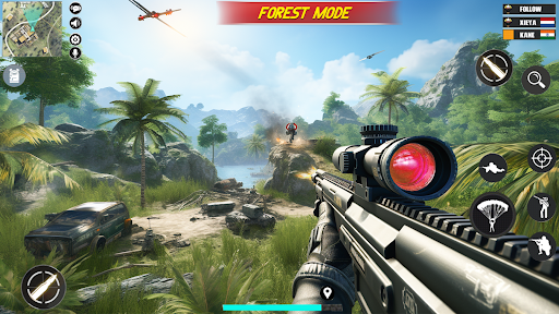 Sniper 3D Fps: Sniper shooting Screen 3