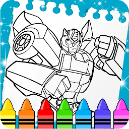 Icon image Robot Coloring Book