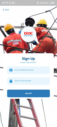EEDC Connect: An official App Screen 2