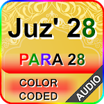 Cover Image of Download Color coded Para 28 with Audio  APK