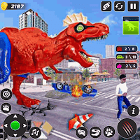 Angry Dinosaur City Smasher