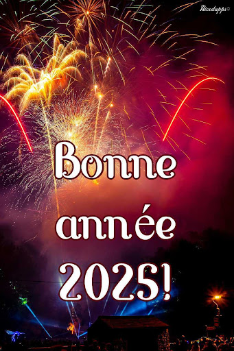 Android application Bonne année 2025 screenshort