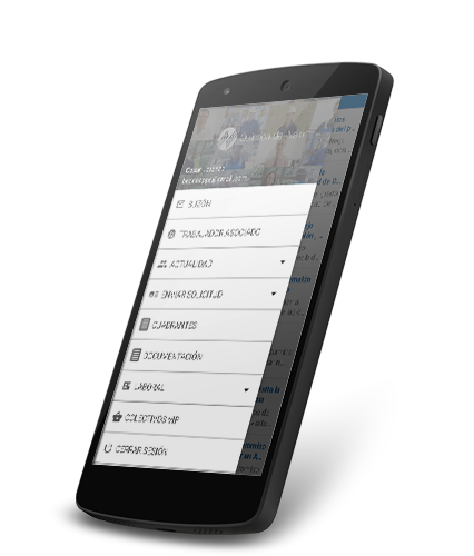 Android application QN Conecta screenshort