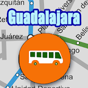 Guadalajara Bus Map Offline. App para GUADALAJARA