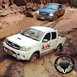 Offroad Pickup Truck Cargo Duty:Uphill Driving Sim icon