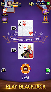BlackJack by Murka: 21 Classic androidhappy screenshots 2