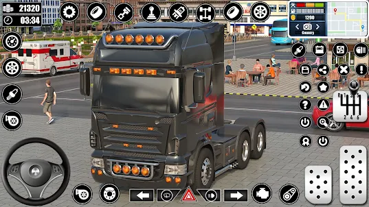 Real Truck Parking Games 3D
