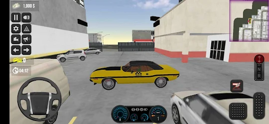 Taxifahrer-Simulationsspiel