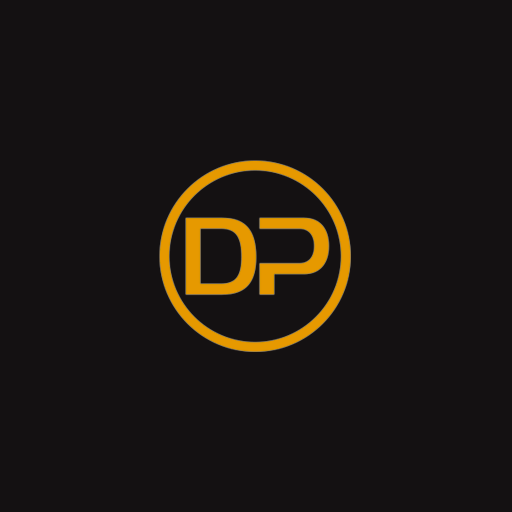 Escrevendo com DP logo