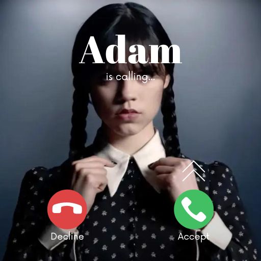 Wednesday Adam Video Call Chat