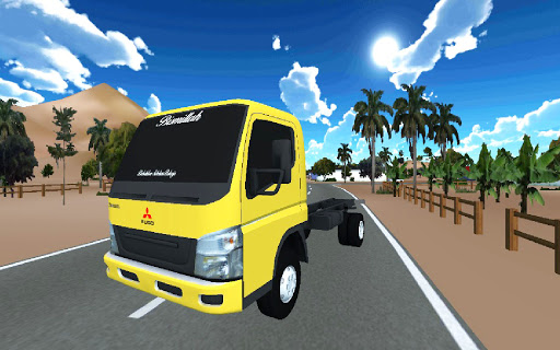 Truck Oleng Canter Simulator (Indonesia) screenshots 2