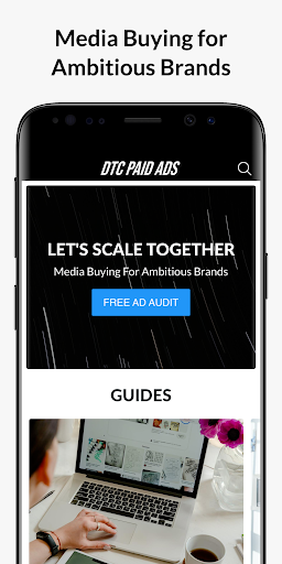 Android application DTC Paid Ads screenshort