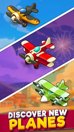 Game screenshot Plane Merge: Idle Merging Game apk download