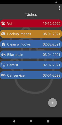 Android application ToDoPlus screenshort