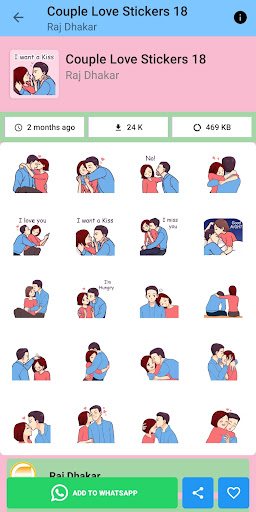 Love Stickers For WhatsApp