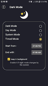 Captura de Pantalla 2 Dark Mode - Habilitador de mod android