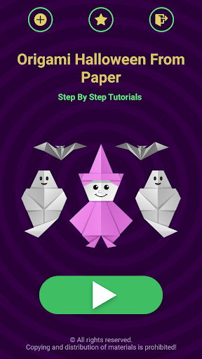 Origami Halloween From Paper Screen 2