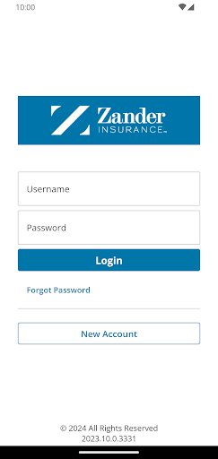 Android application Zander Insurance Auto/Home screenshort