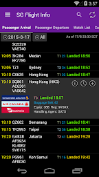 Singapore Flight Info