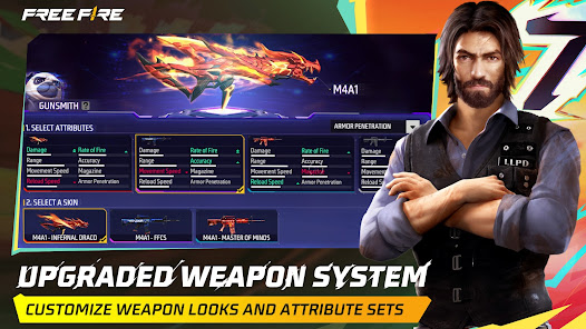 Free Fire Mod Apk 1.111.1 (Mod Menu) Unlimited Diamonds Gallery 5