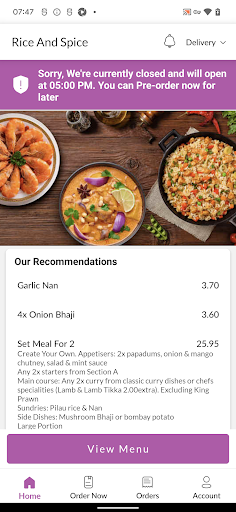 Rice And Spice Screen 2