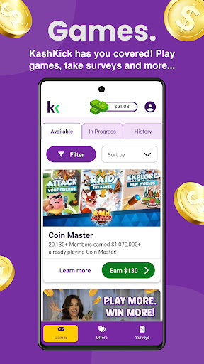 KashKick: Get paid to have fun 2