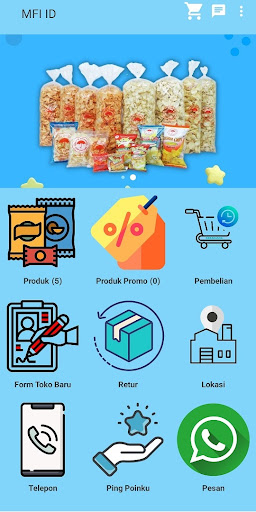 Android application Mirasa Food Industry screenshort