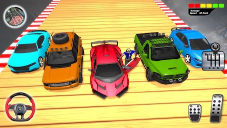 Car Stunt Ramp Race: Car Games